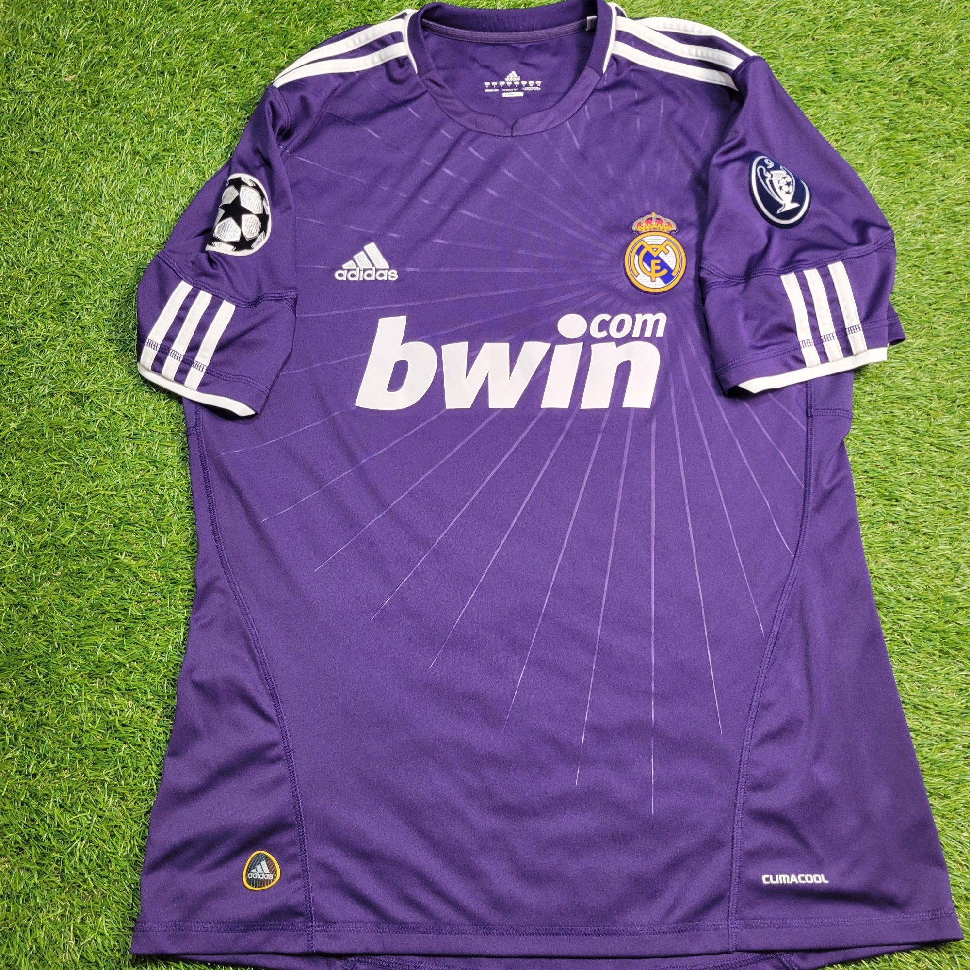 Adidas Ronaldo Real Madrid 2010 2011 UEFA Third Soccer Jersey L Size US L / EU 52-54 / 3 - 2 Thumbnail