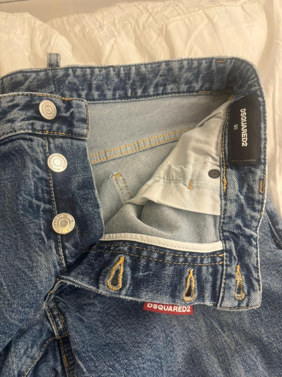 Dsquared2 Dsquared² Slim Denim Jean Size US 34 / EU 50 - 7 Thumbnail