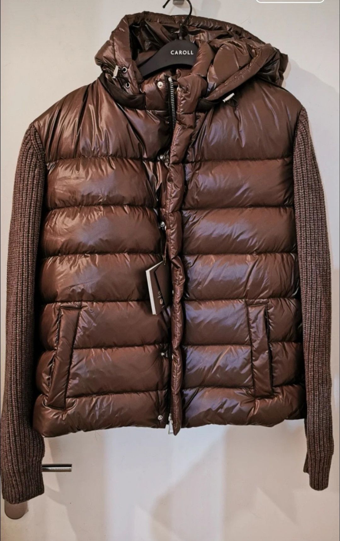 Cifonelli Cifonelli cashmere and leather puffer down jacket Size US L / EU 52-54 / 3 - 1 Thumbnail