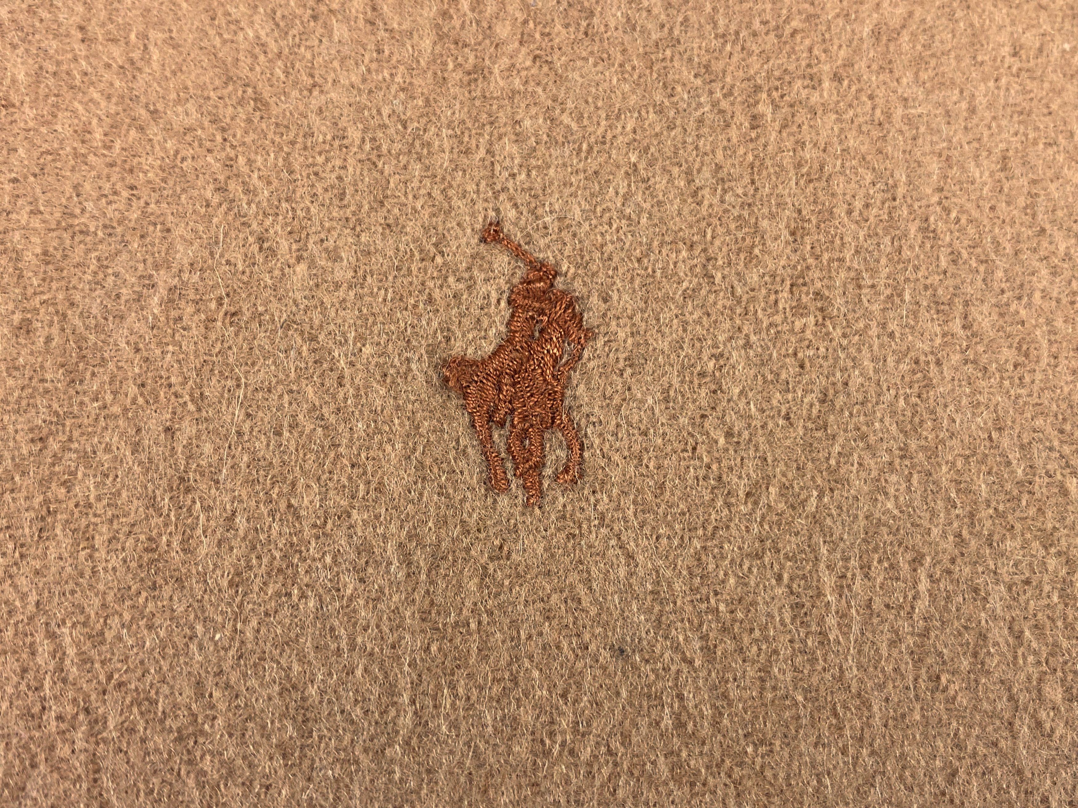 Polo Ralph Lauren × Vintage Polo Ralph Lauren Pure Lambswool Vintage Scarf Size ONE SIZE - 7 Thumbnail