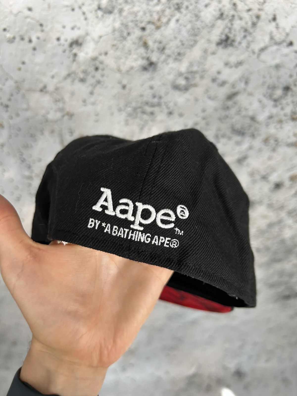 Aape New Era x Aape A Bathing Ape Full Cap 7 1/4 Streetwear Japan Size ONE SIZE - 4 Thumbnail