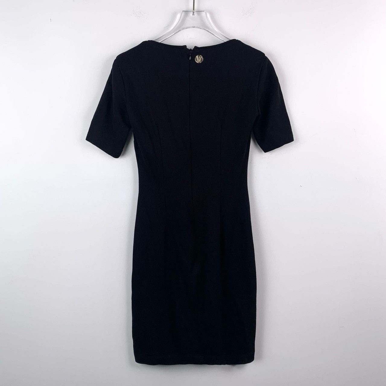 Versace Versace Hot-Fix Rhinestone Pattern Black Round Neck Dress Size XS / US 0-2 / IT 36-38 - 2 Thumbnail