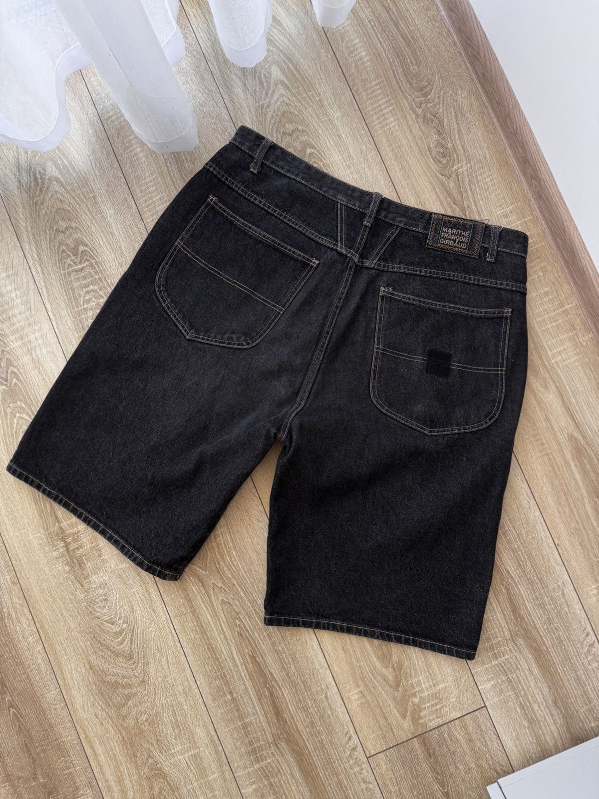 Marithe + Francois Girbaud Vintage Le Jean De Marithe Francois Girbaud LuxuryDenimJorts Size US 38 / EU 54 - 2 Thumbnail