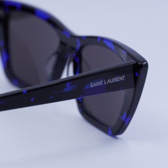 Saint Laurent Paris 🕶️New Saint Laurent SL 276 MICA 009 Sunglasses -Blue Havana Size ONE SIZE - 6 Thumbnail