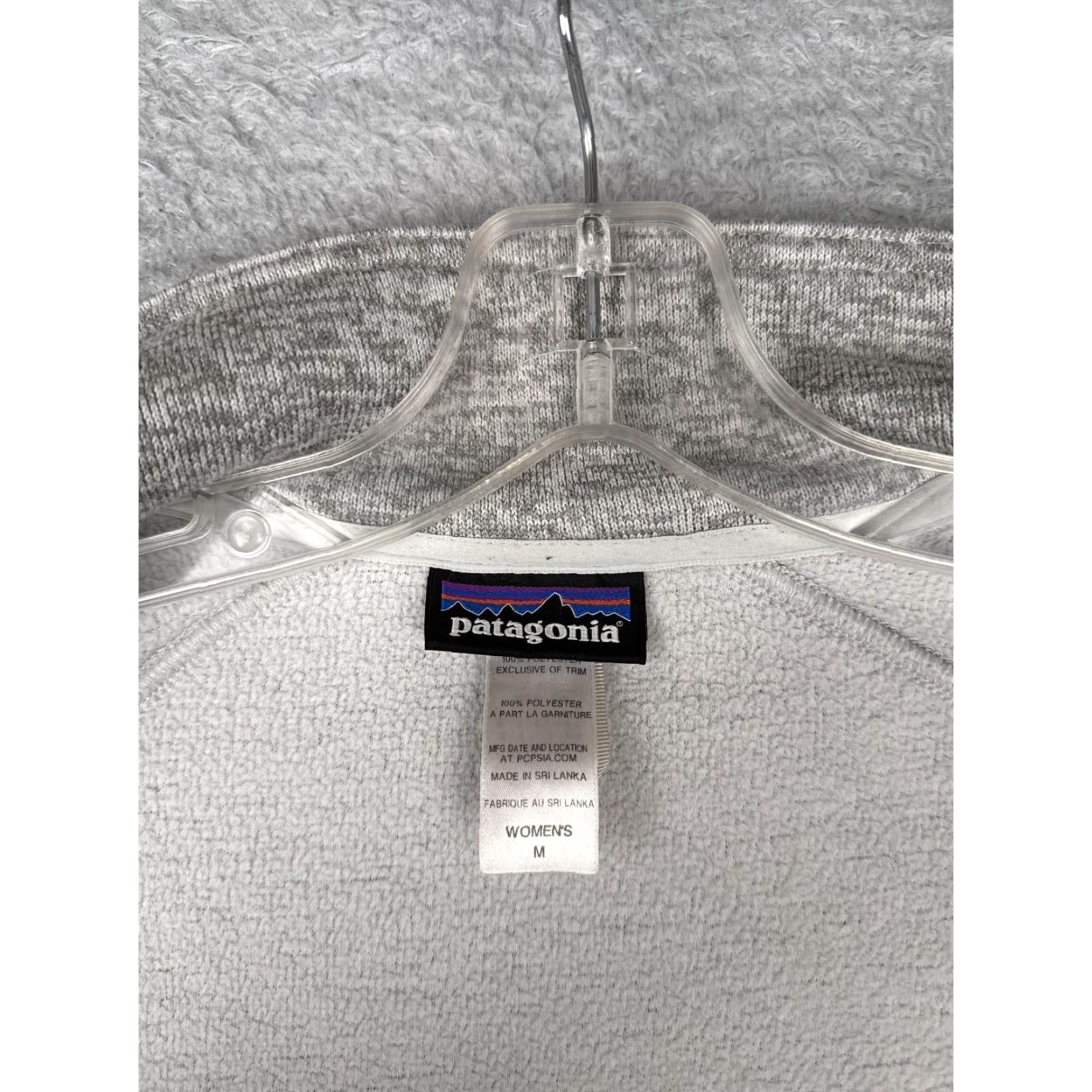 Patagonia Patagonia Jacket Womens Medium Gray Better Jacket Knit Shell Pockets Mock Neck Size M / US 6-8 / IT 42-44 - 3 Thumbnail