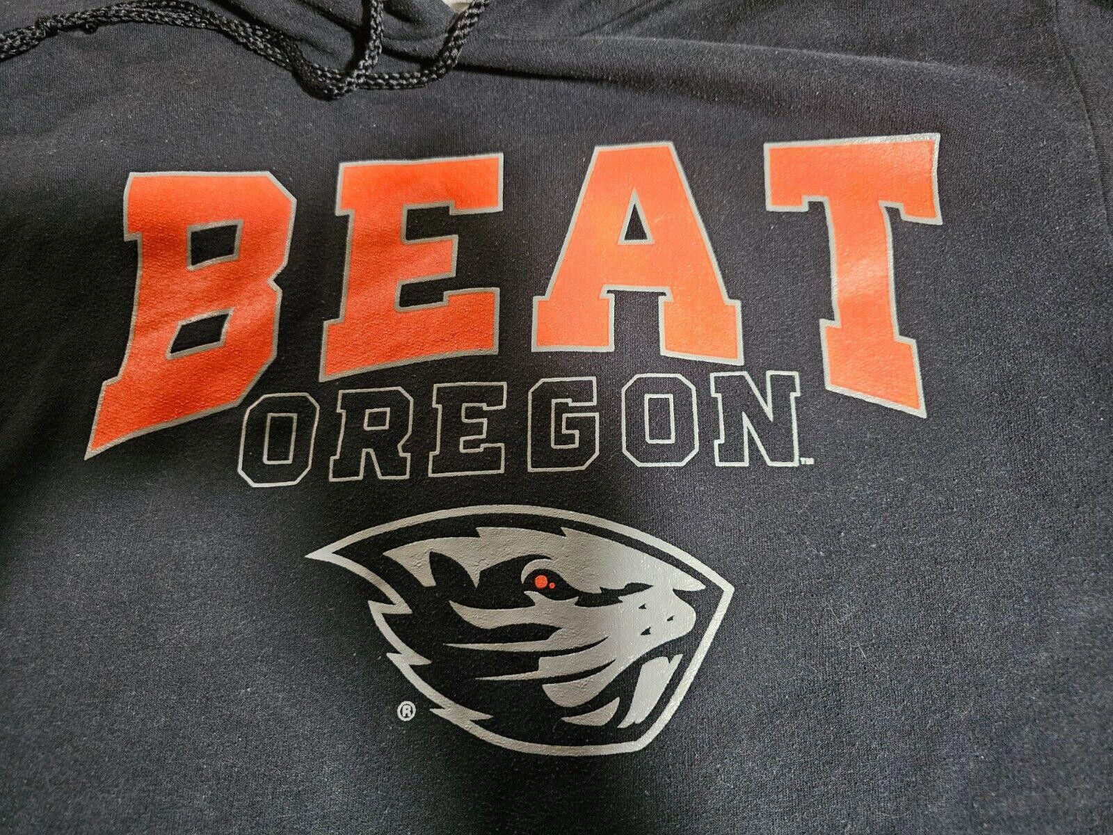 Designer Oregon State Beavers Hoodie, Men's S Beat Oregon Size US S / EU 44-46 / 1 - 2 Thumbnail