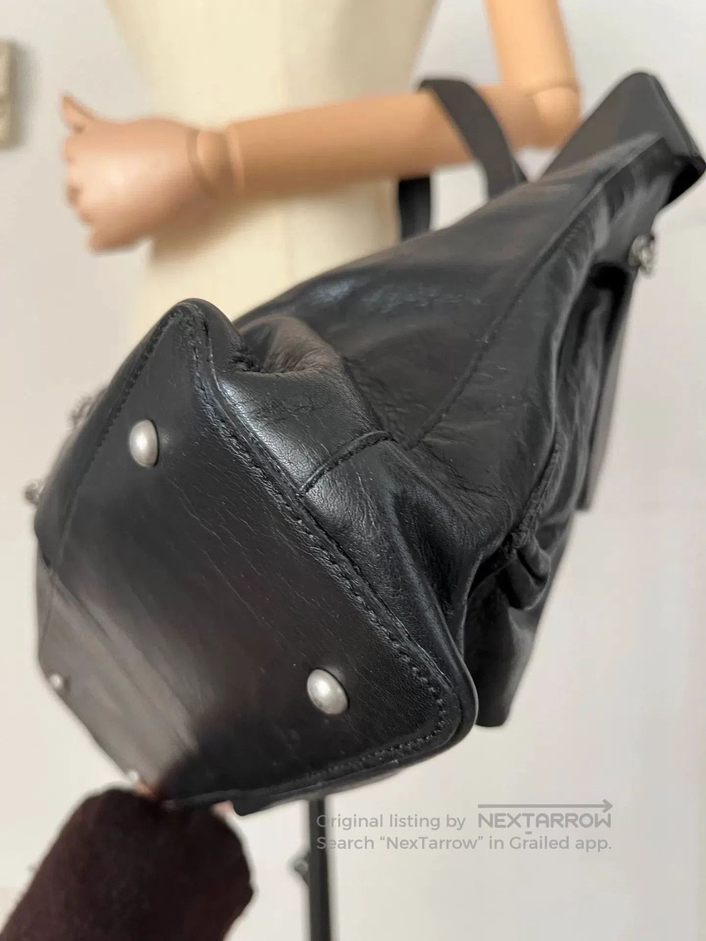 Jean Paul Gaultier Jean Paul Gaultier Chain Leather Handbag. Size ONE SIZE - 8 Thumbnail