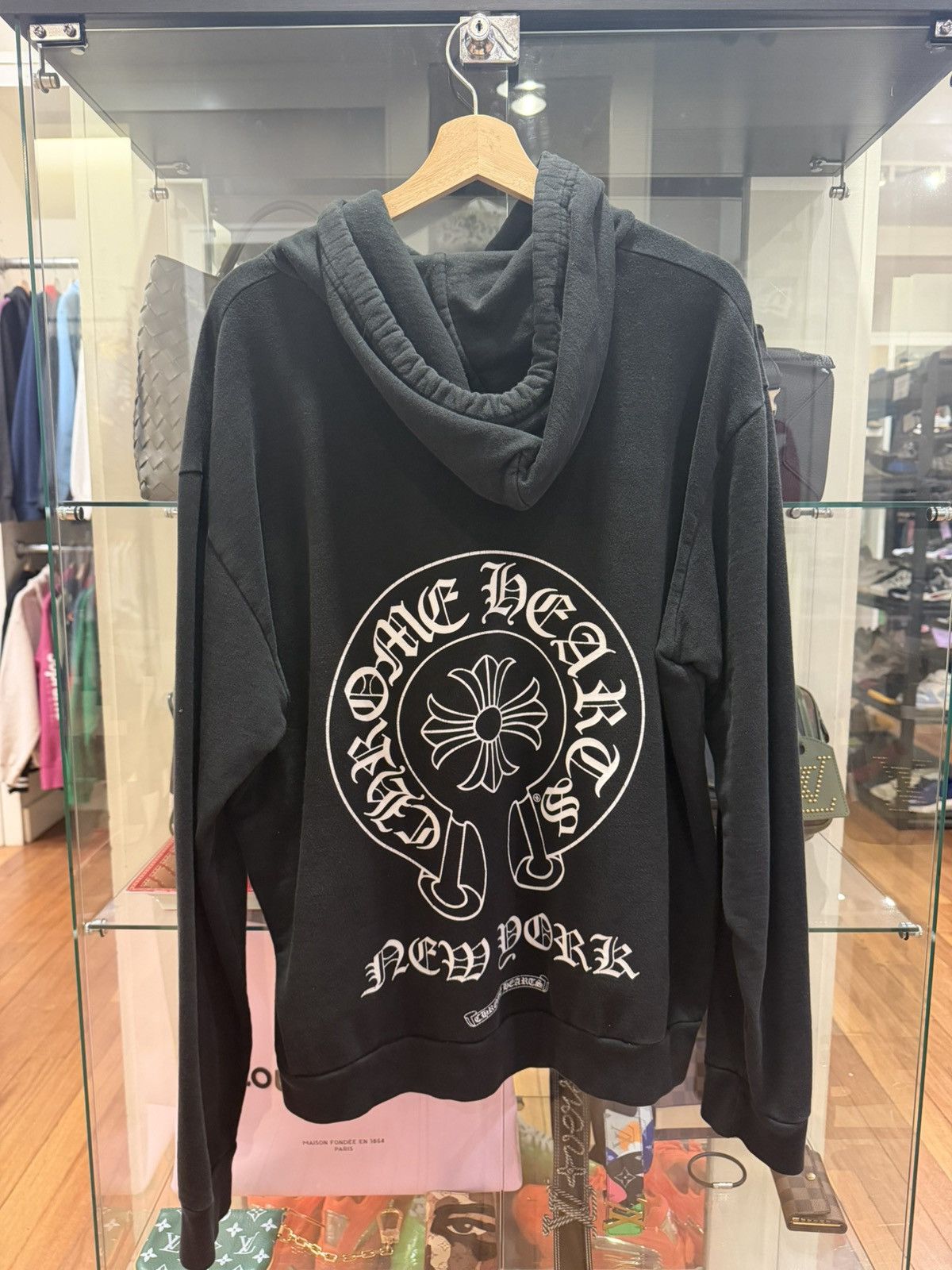Chrome Hearts Chrome Hearts NY Horseshoe Pullover Hoodie Size US M / EU 48-50 / 2 - 2 Thumbnail