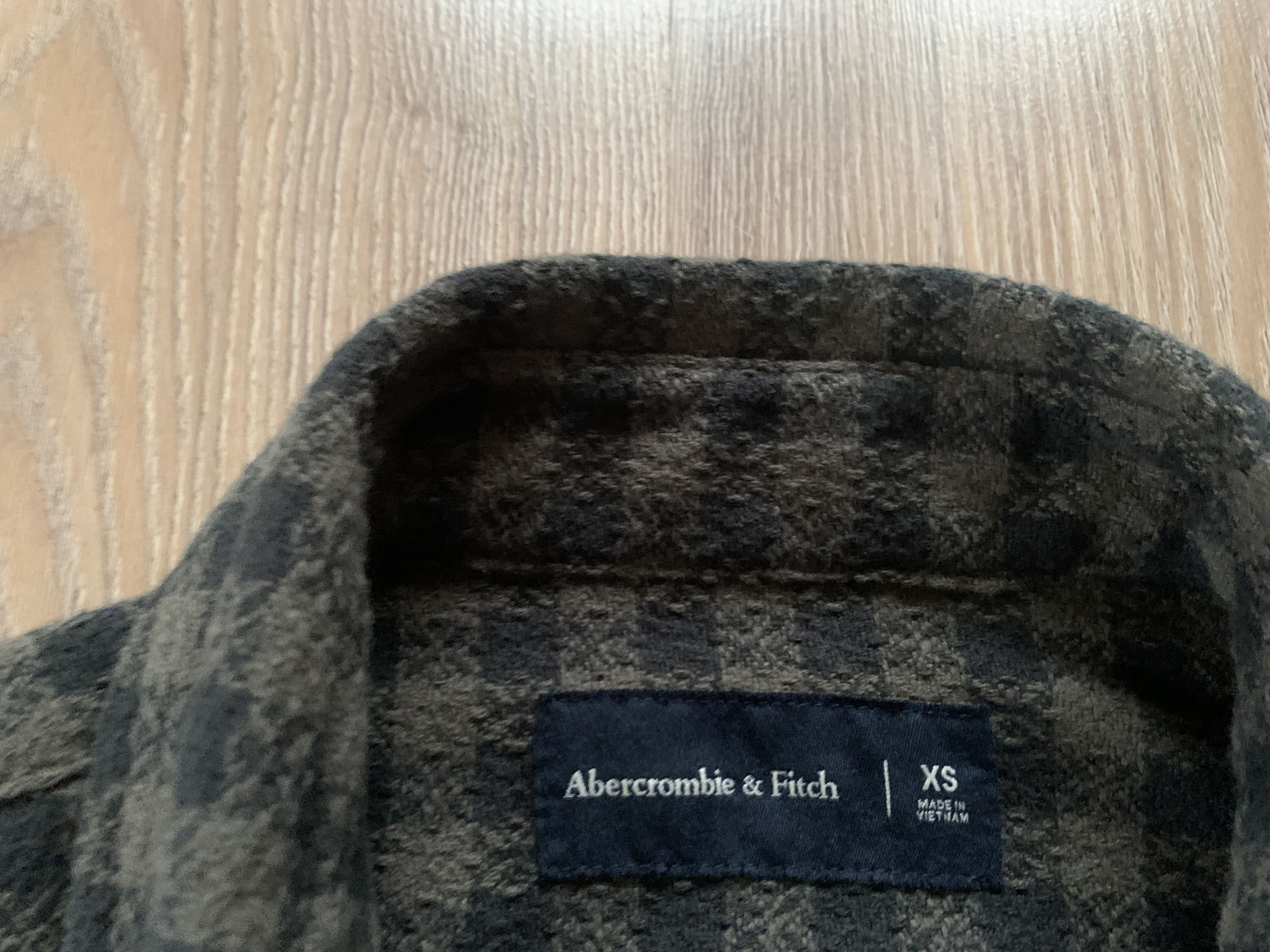 Abercrombie & Fitch Abercrombie & Fitch Check Dobby Flannel Plaid Overshirt Size US XS / EU 42 / 0 - 5 Thumbnail