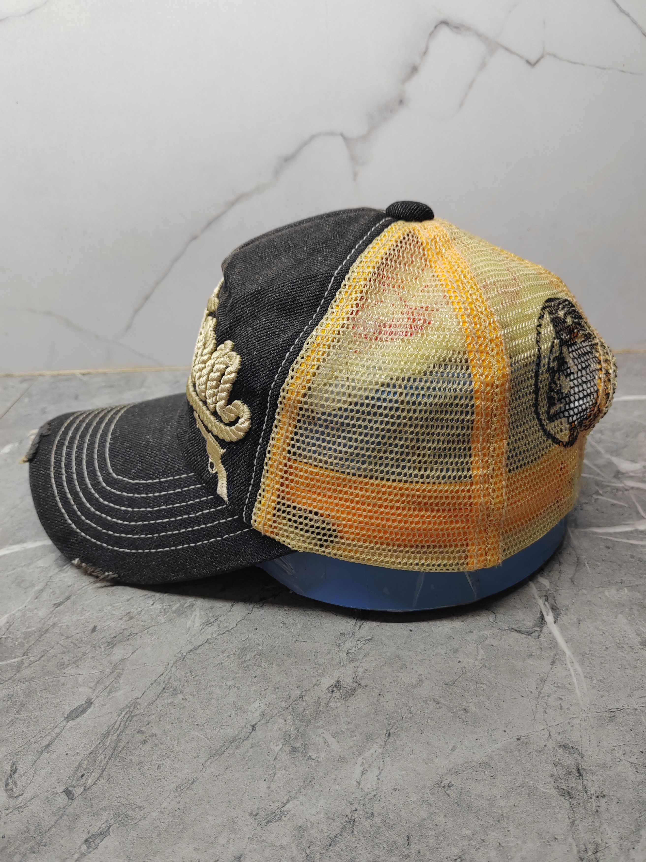 Vintage Vintage Western Gun Distressed Style Cap Hat Size ONE SIZE - 5 Thumbnail