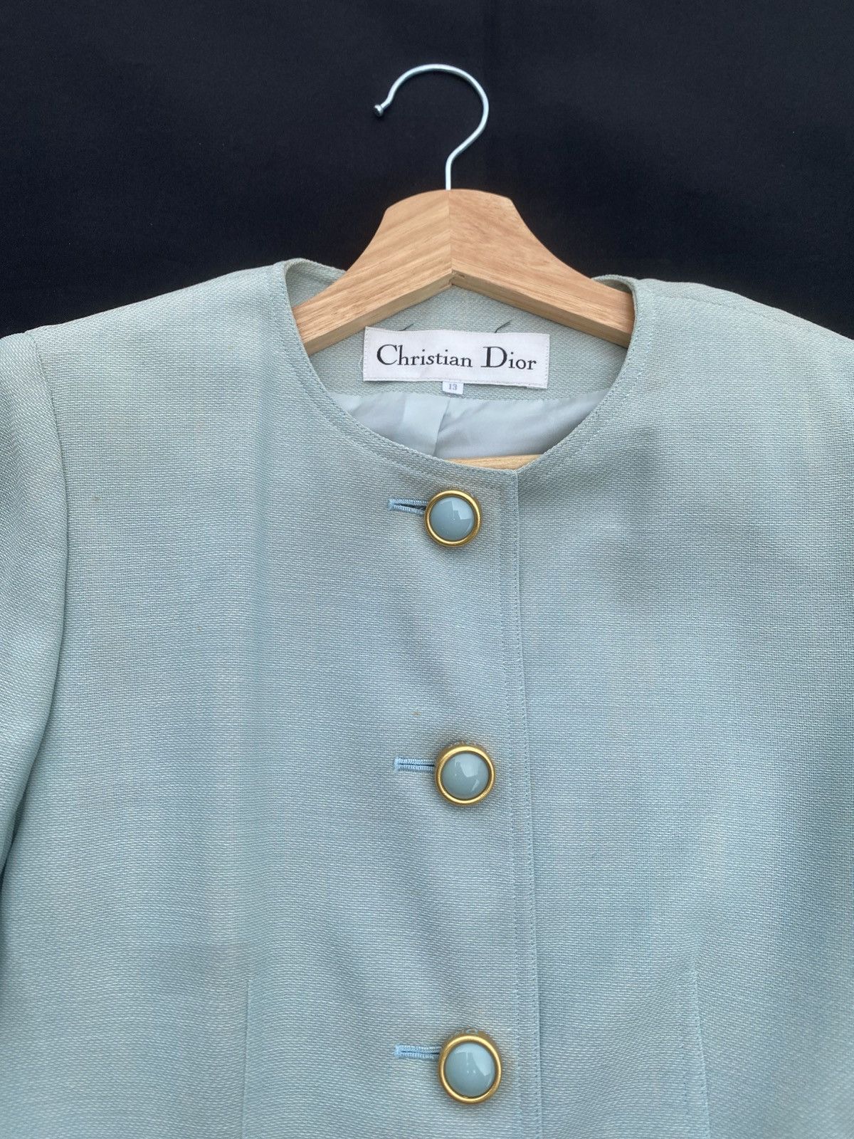 Dior Rare Vintage 90s Christian Dior Wool Suit Blazer/Jacket Size M / US 6-8 / IT 42-44 - 1 Thumbnail