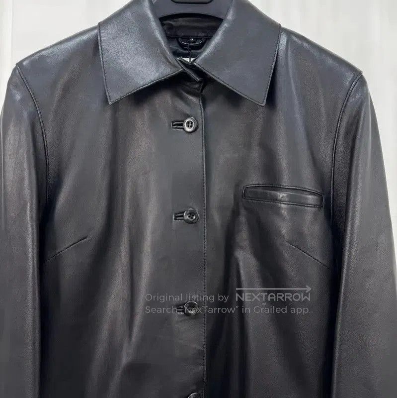 Balmain Balmain Black Leather Long Sleeve Jacket . Size US S / EU 44-46 / 1 - 3 Thumbnail