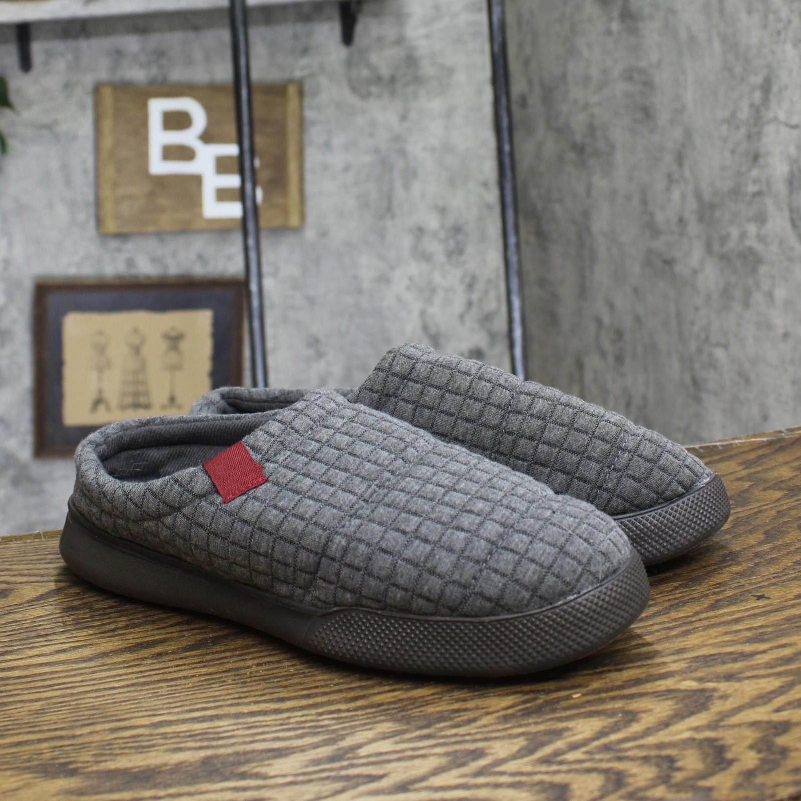 Other Dluxe By Dearfoams Clog Slippers 86802585 Gray L (11-12) Size US 9 / EU 42 - 1 Thumbnail