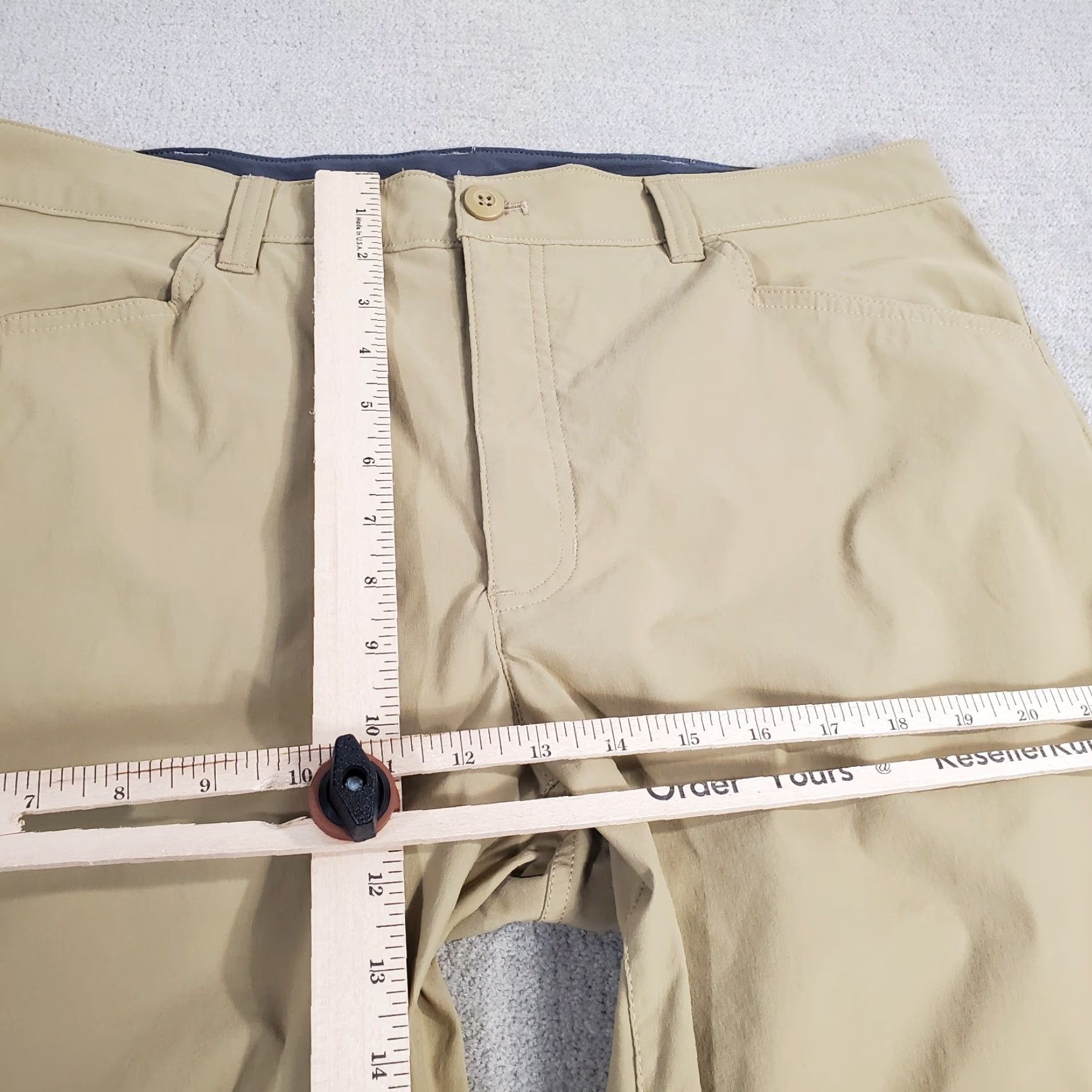 Eddie Bauer Eddie Bauer Pants Mens 38x32 Beige Cargo Performance Stretch Convertible Tech Size US 38 / EU 54 - 4 Thumbnail
