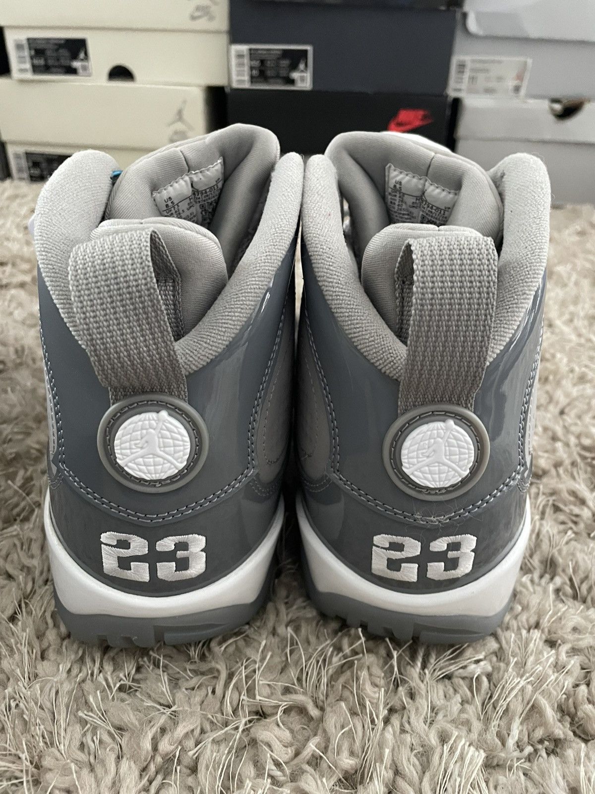 Jordan Brand Jordan 9 Cool Grey Size US 8.5 / EU 41-42 - 6 Thumbnail