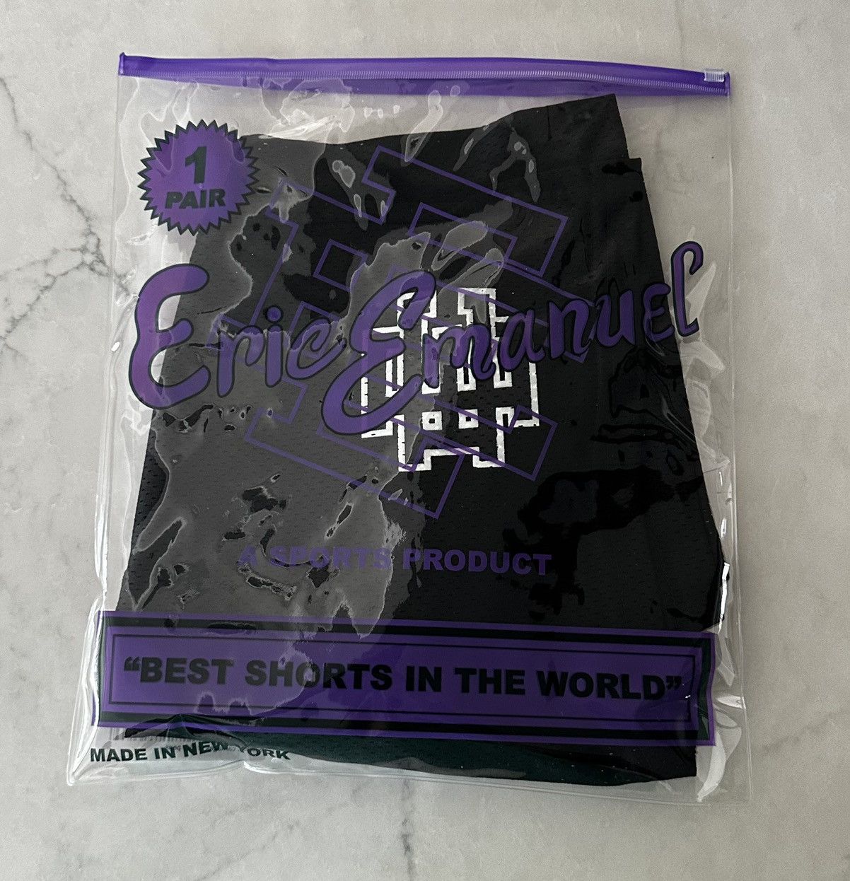 Eric Emanuel Eric Emanuel Black on Black Shorts - Size Large Size US 33 - 7 Thumbnail