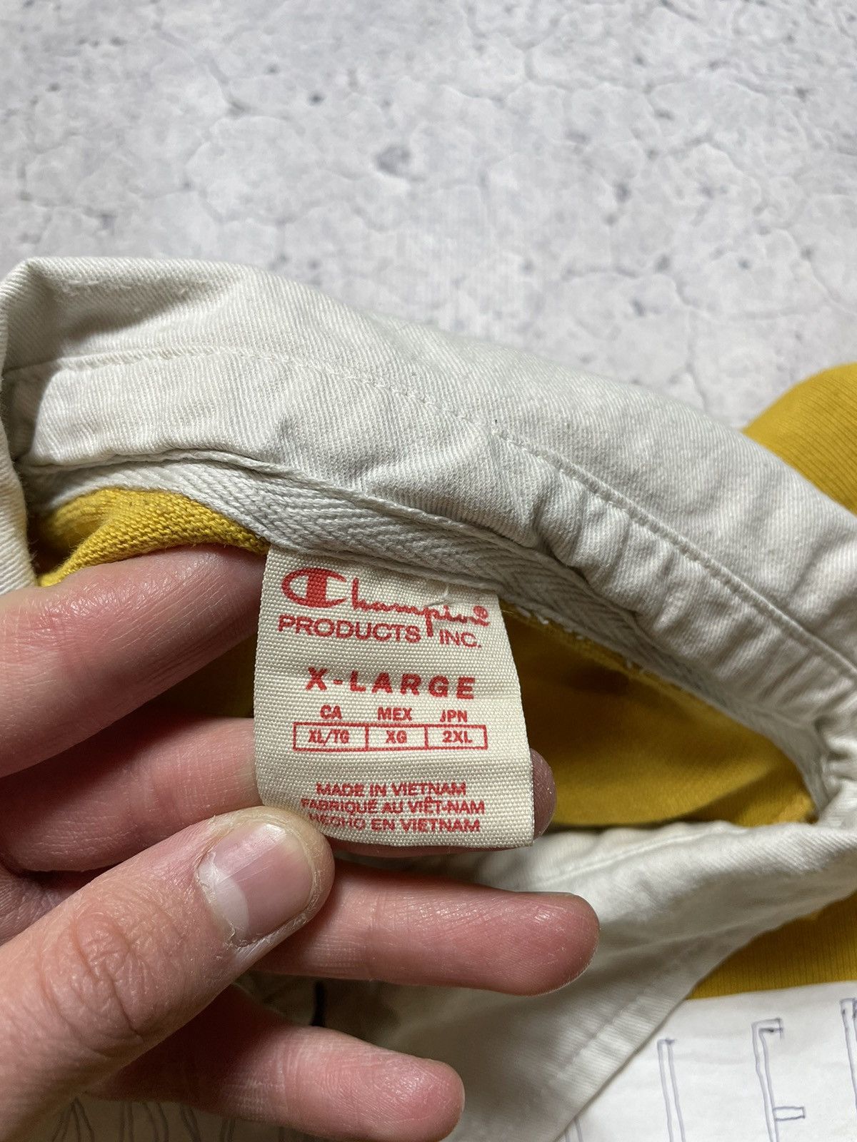 Champion × Vintage Vintage 90s Rugby Longsleeve Champion Big Logo Retro Hype Size US XL / EU 56 / 4 - 9 Thumbnail