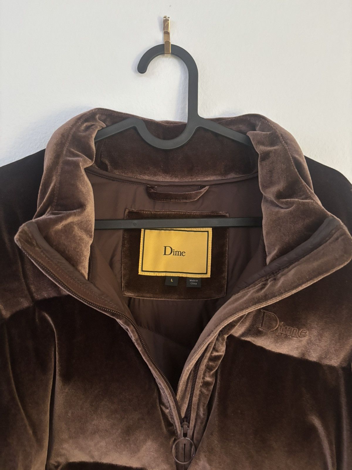 Dime DIME Velvet Quilted Puffer Size US L / EU 52-54 / 3 - 6 Thumbnail