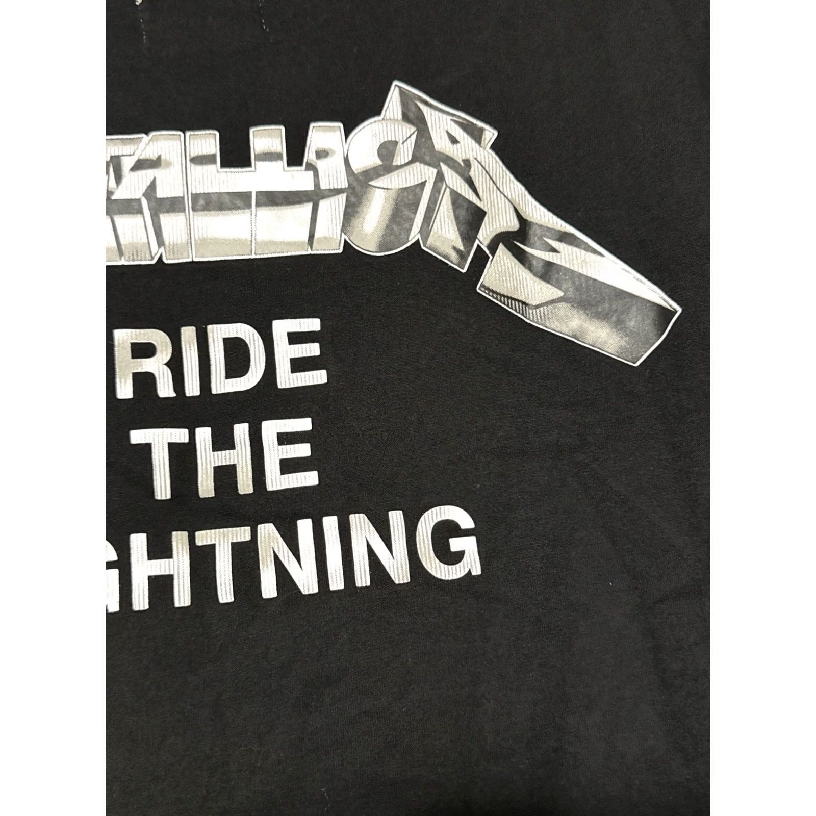 Fear of God Fear of God x Metallica T-Shirt Crew Neck Short Sleeve Black 4th Collection 2015–2016 L Mens Band, Classic, Designer Size US L / EU 52-54 / 3 - 7 Thumbnail
