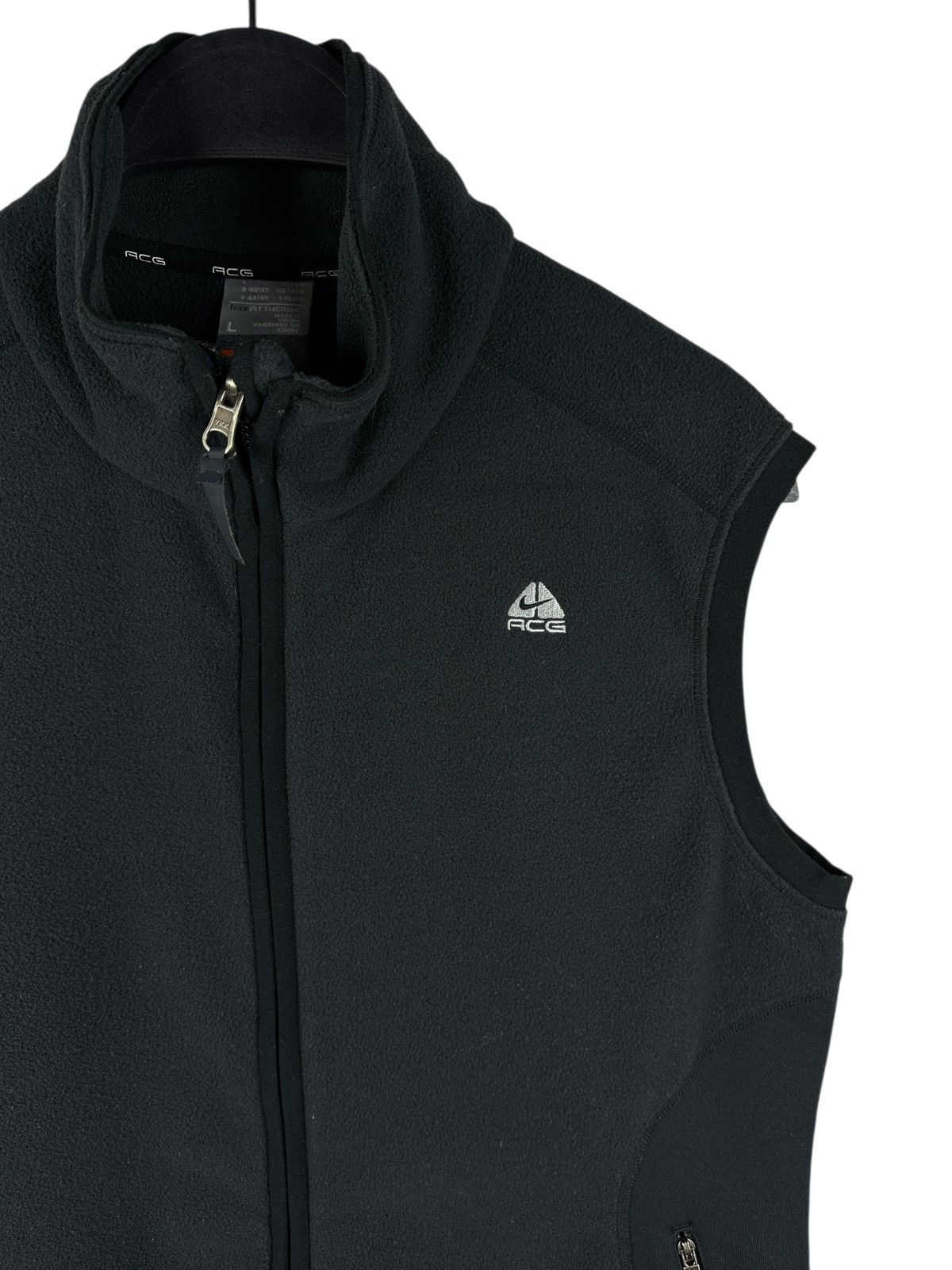 Nike ACG Vintage Y2K Nike ACG Women Fleece Vest Gilet Nike Fit Therma Size L / US 10 / IT 46 - 3 Thumbnail