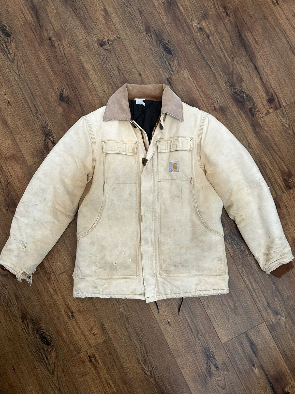 Carhartt Vintage Carhartt 1990’s JQ186 Work Jacket Size US XL / EU 56 / 4 - 3 Thumbnail