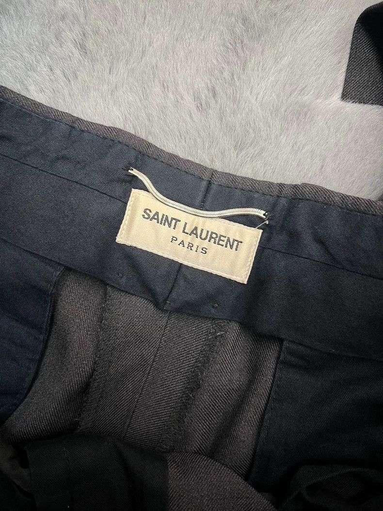 Saint Laurent Paris Saint Laurent Gray Wool Suit Set-2506 Size US M / EU 48-50 / 2 - 7 Thumbnail