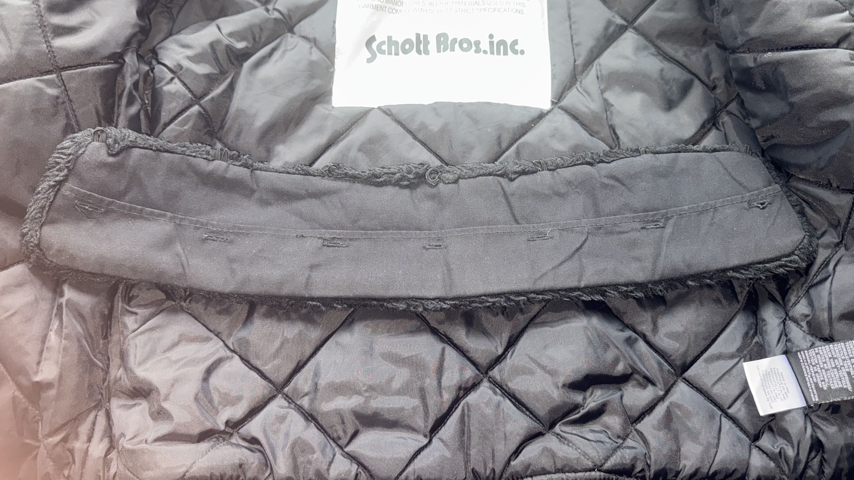 Schott Schott NYC - Air Black Bomber Flight Jacket Size US L / EU 52-54 / 3 - 7 Thumbnail