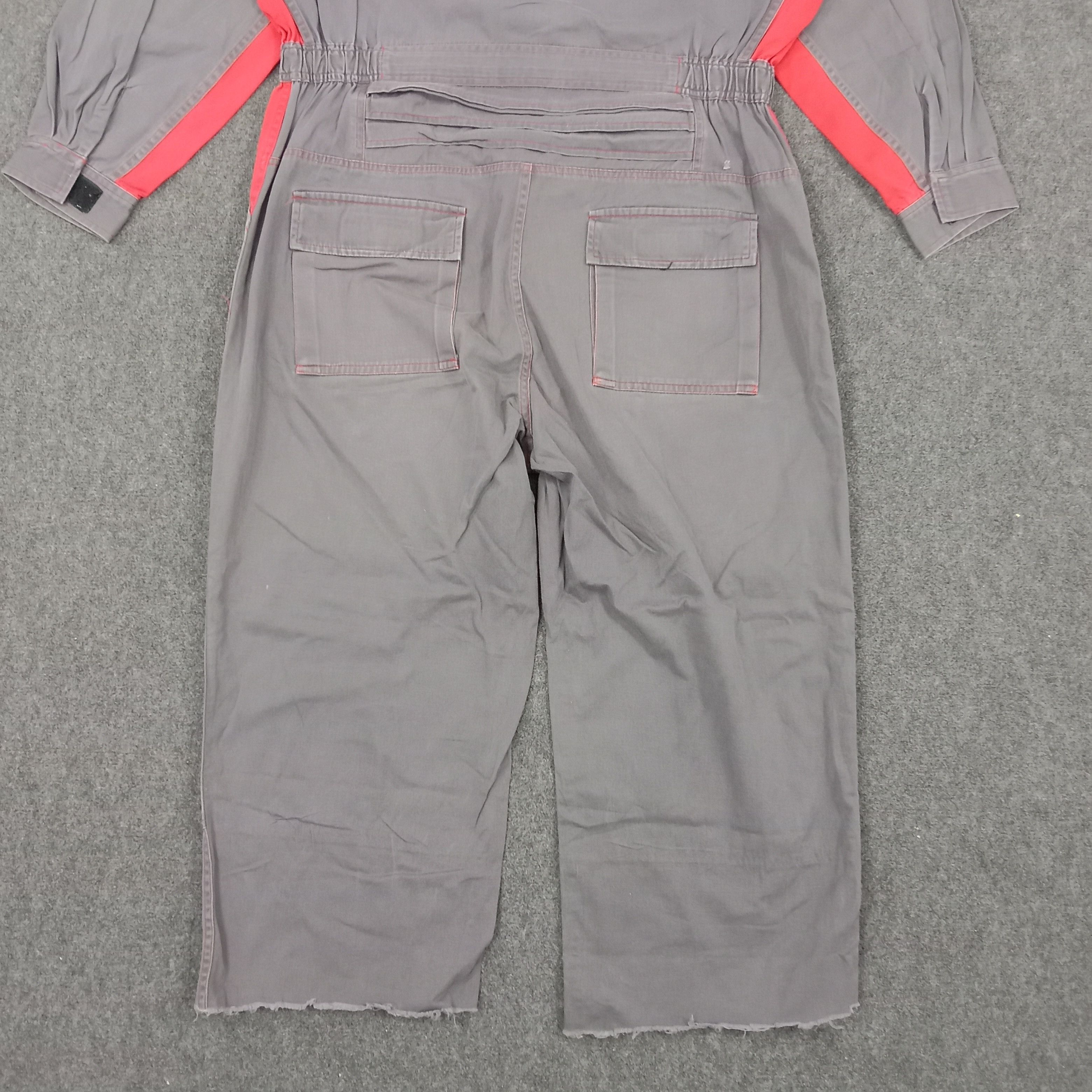Japanese Brand × Vintage AKTO Japan Motorsports Baggy Style Coverall Jacket Size US XL / EU 56 / 4 - 3 Thumbnail