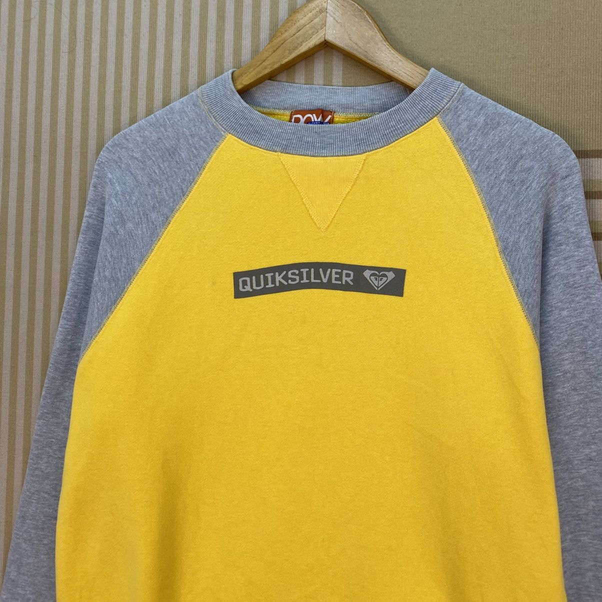 Quiksilver 🫶 vintage Quiksilver crewneck sweatshirt Spellout Design Size US M / EU 48-50 / 2 - 3 Thumbnail