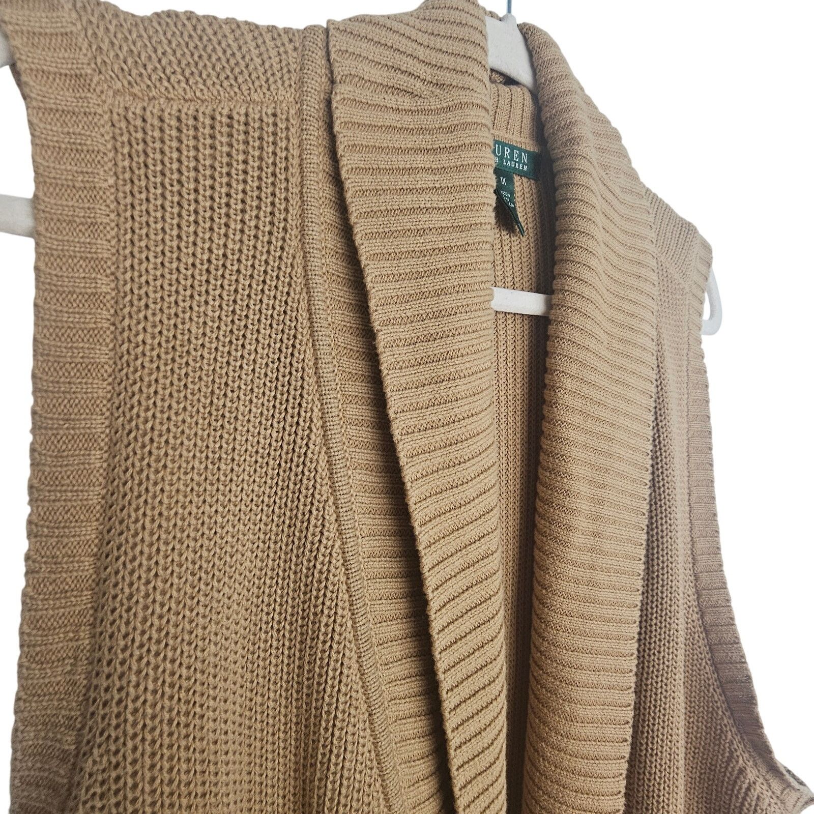 Ralph Lauren Lauren Ralph Lauren Womens Cardigan Sweater Vest 1X Preppy Size XL / US 12-14 / IT 48-50 - 5 Thumbnail
