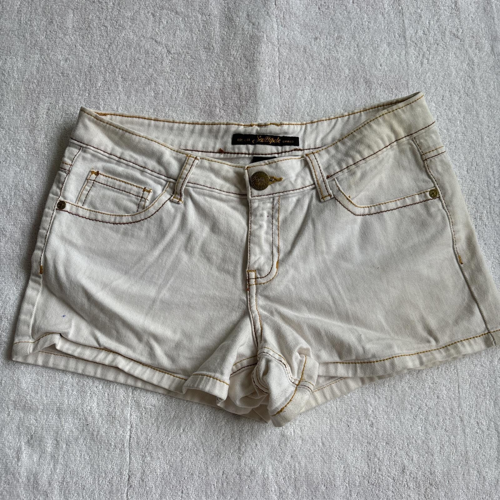 Southpole y2k southpole white shorts Size 30" / US 8 / IT 44 - 2 Thumbnail
