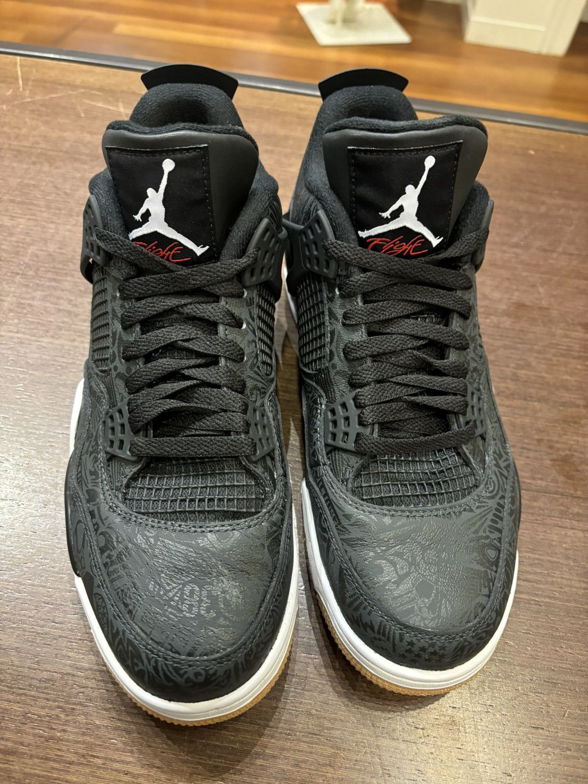 Jordan Brand Jordan 4 ‘Black Laser Gum’ Size US 10 / EU 43 - 4 Thumbnail