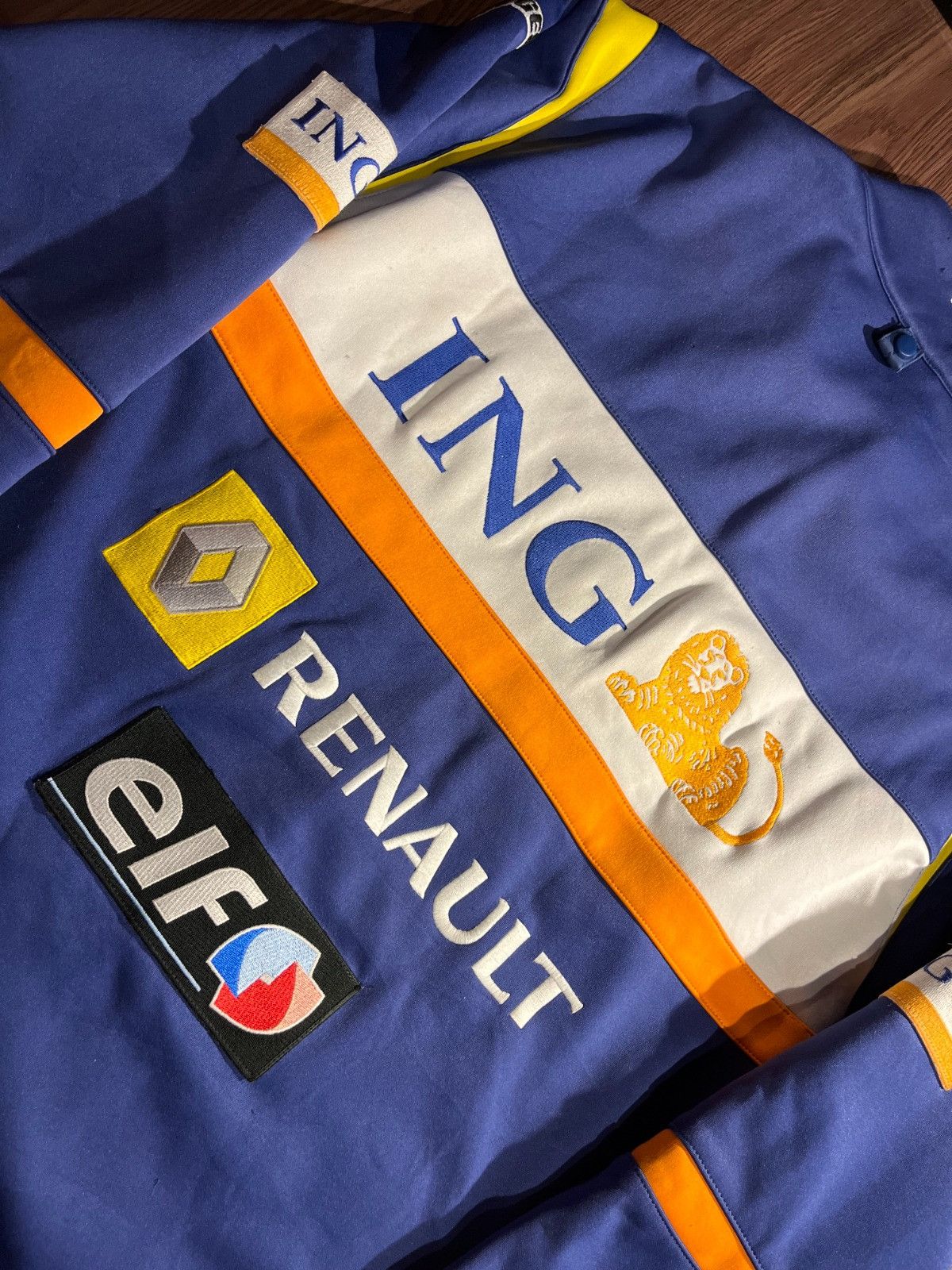 Puma Vintage Renault ING Softshell Racing Jacket Size US XL / EU 56 / 4 - 6 Thumbnail