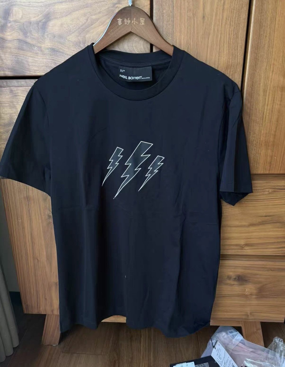 Neil Barrett Neil Barrett Men's T-shirt J2 Size US L / EU 52-54 / 3 - 1 Thumbnail
