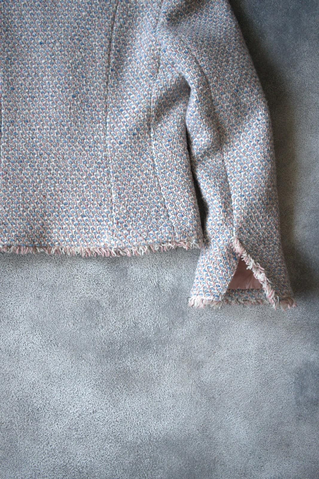 Alexander McQueen FW1993 Alexander McQueen Tweed Blazer Jacket Knit Size L / US 10 / IT 46 - 8 Thumbnail