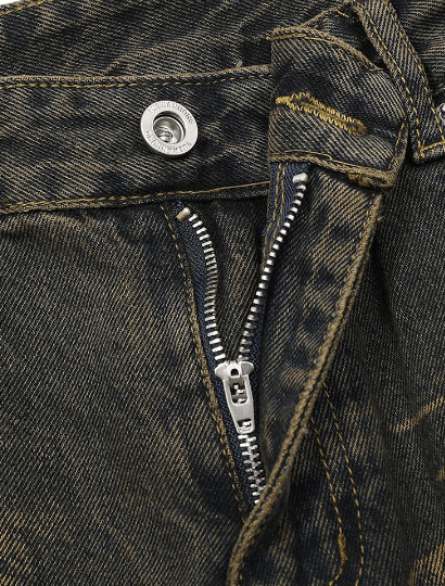 Japanese Brand Street American loose casual ripped straight baggy jeans Size US 32 / EU 48 - 4 Thumbnail