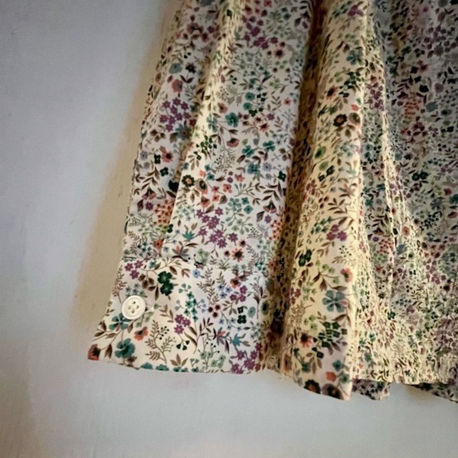 6397 6397 Floral Cotton Blouse – Size Small Size S / US 4 / IT 40 - 5 Thumbnail