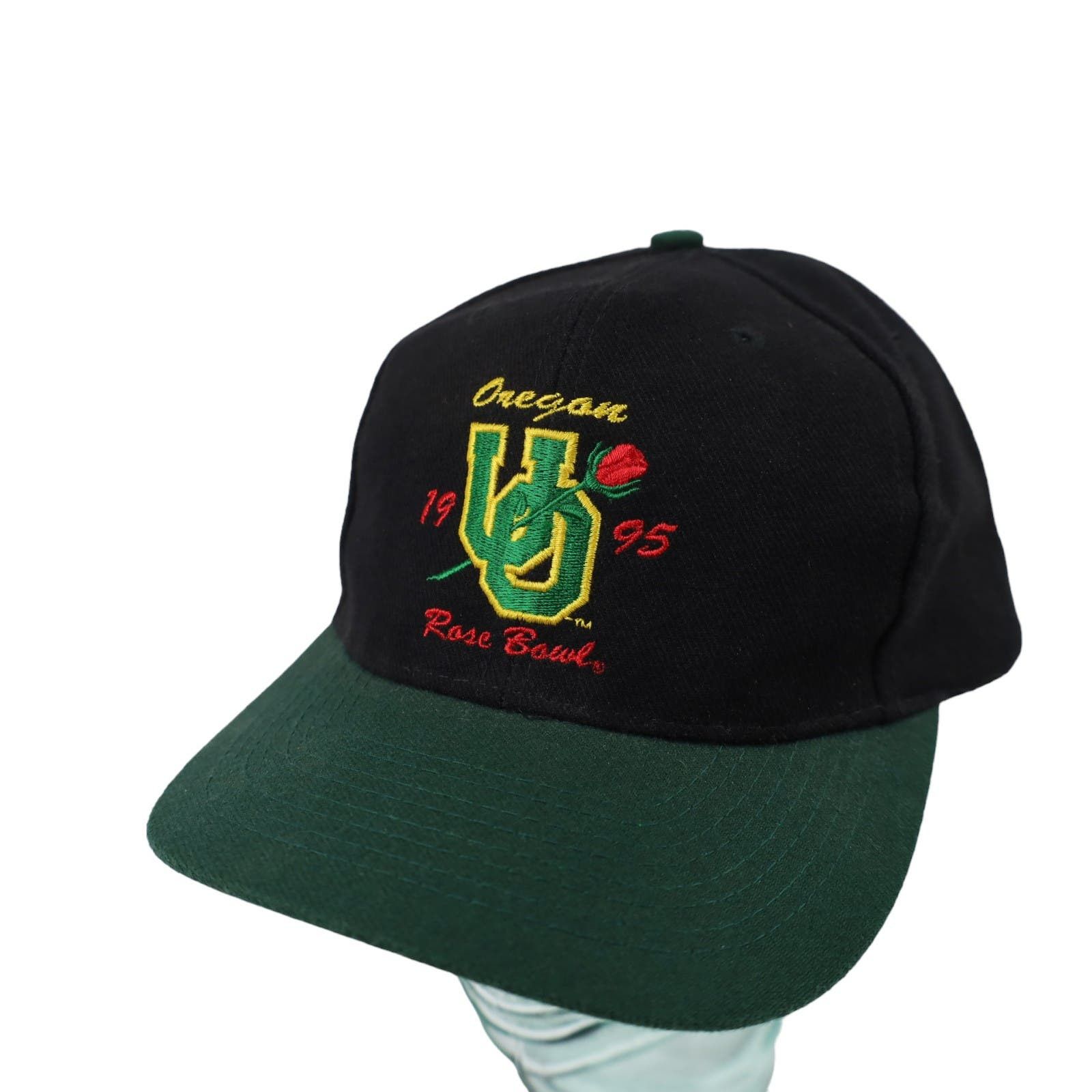 Deadstock Vintage Oregon Ducks outlets Rose Bowl 1995 Snap Back Hat