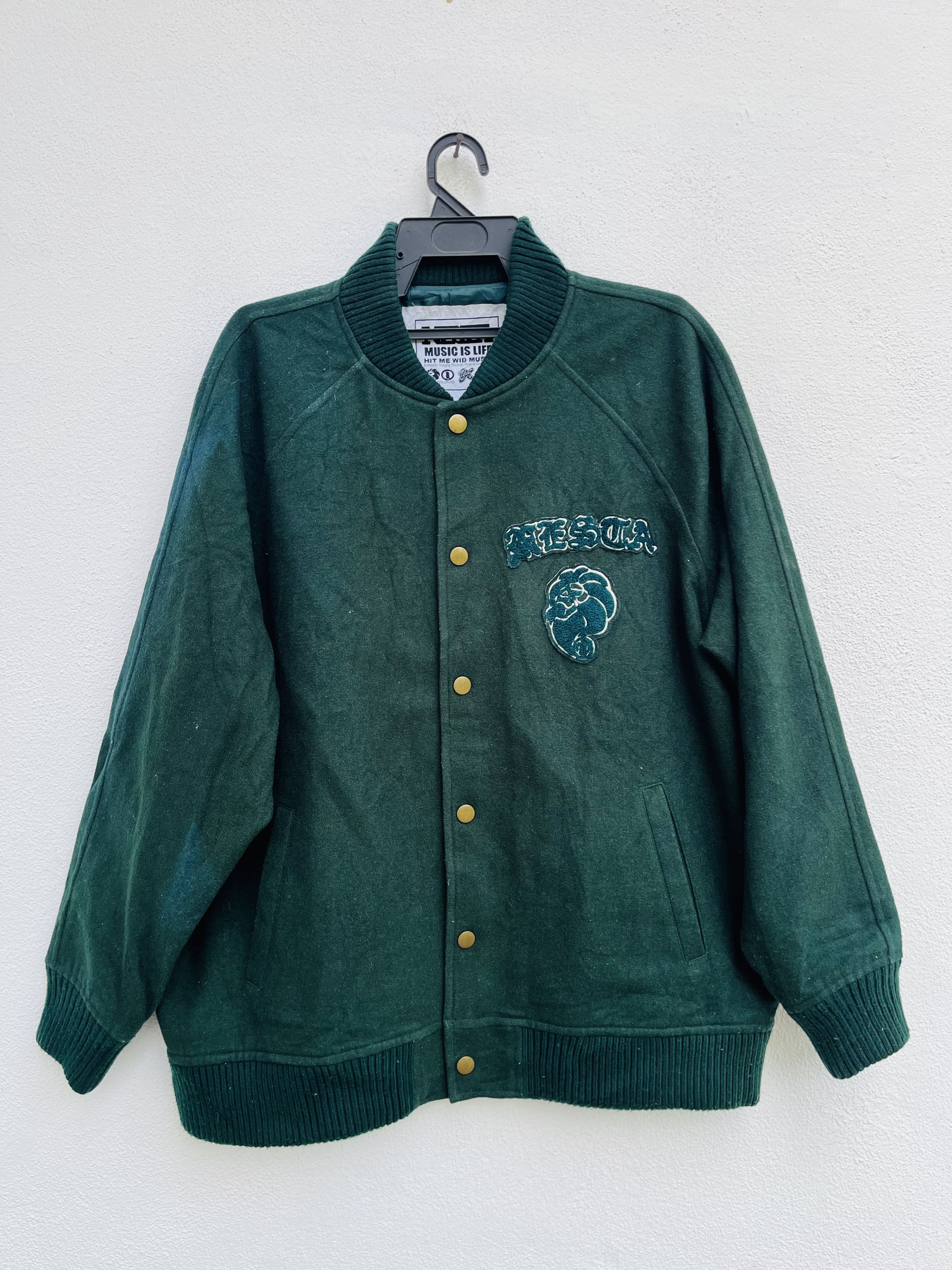 Japanese Brand Vintage Nesta Bob Marley Reggae Music Fashion Style Size US XL / EU 56 / 4 - 2 Thumbnail