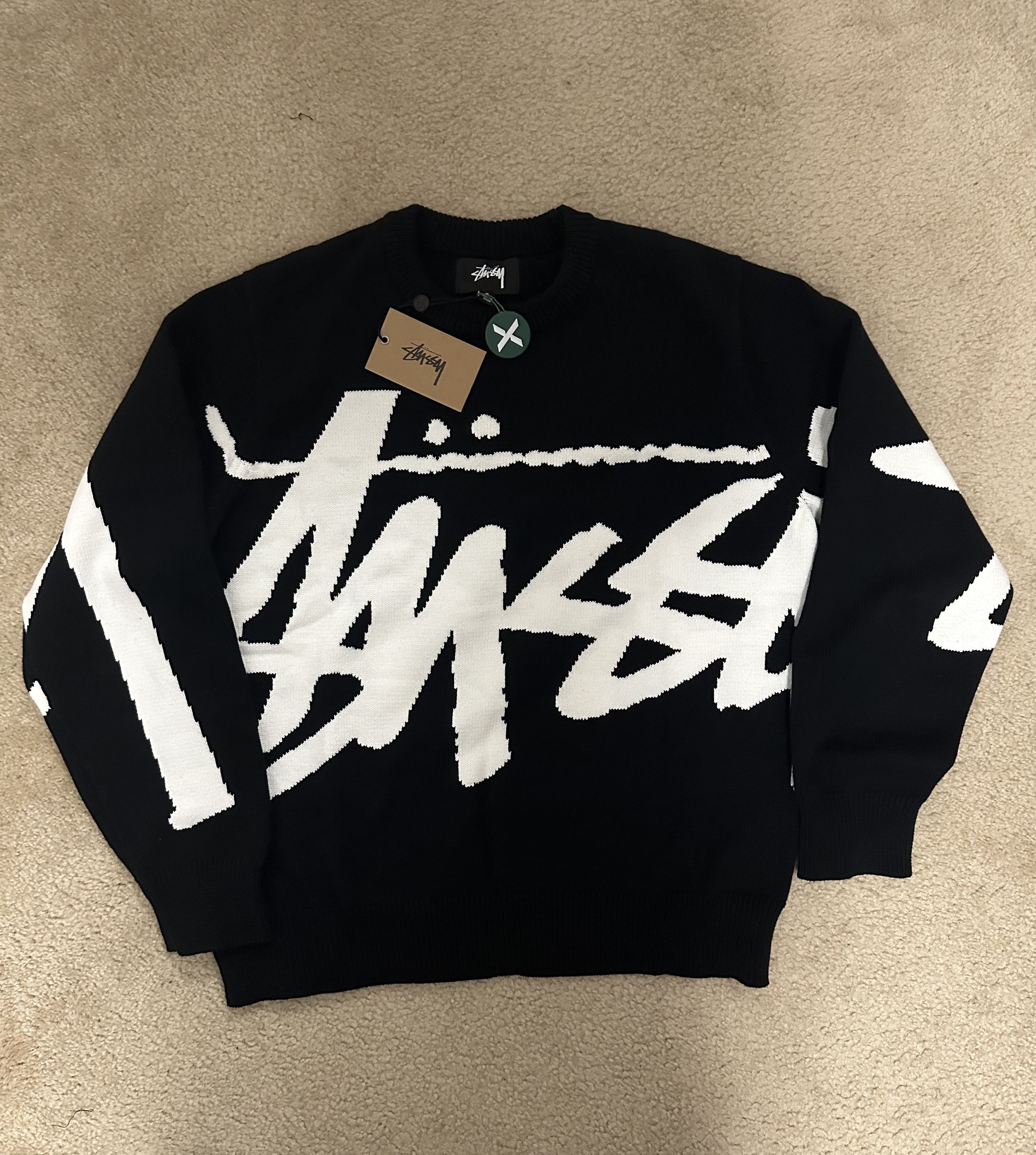 Stussy Stock Knit Sweater | Grailed