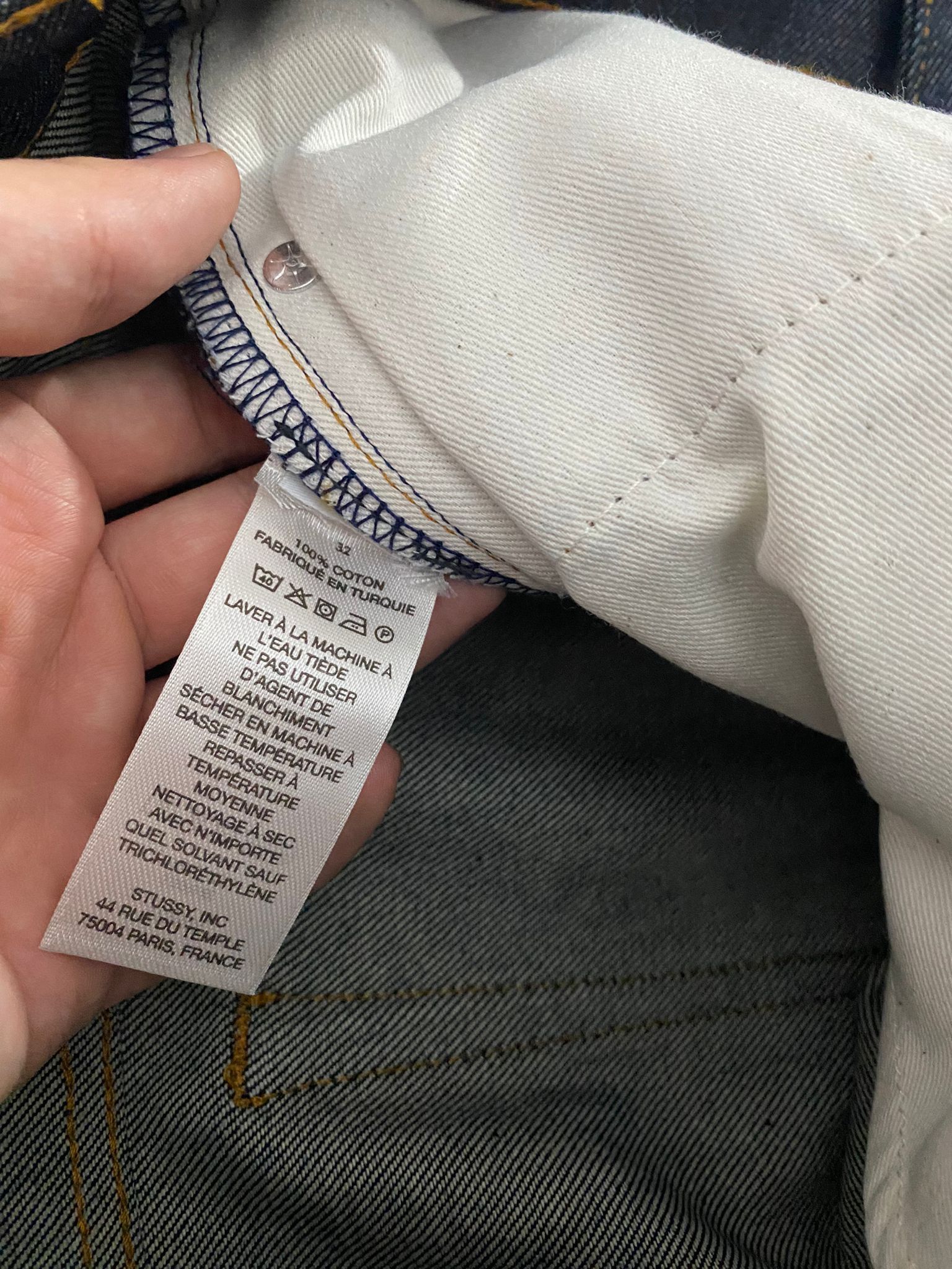 Stussy Classic Jeans Denim Size US 32 / EU 48 - 12 Thumbnail