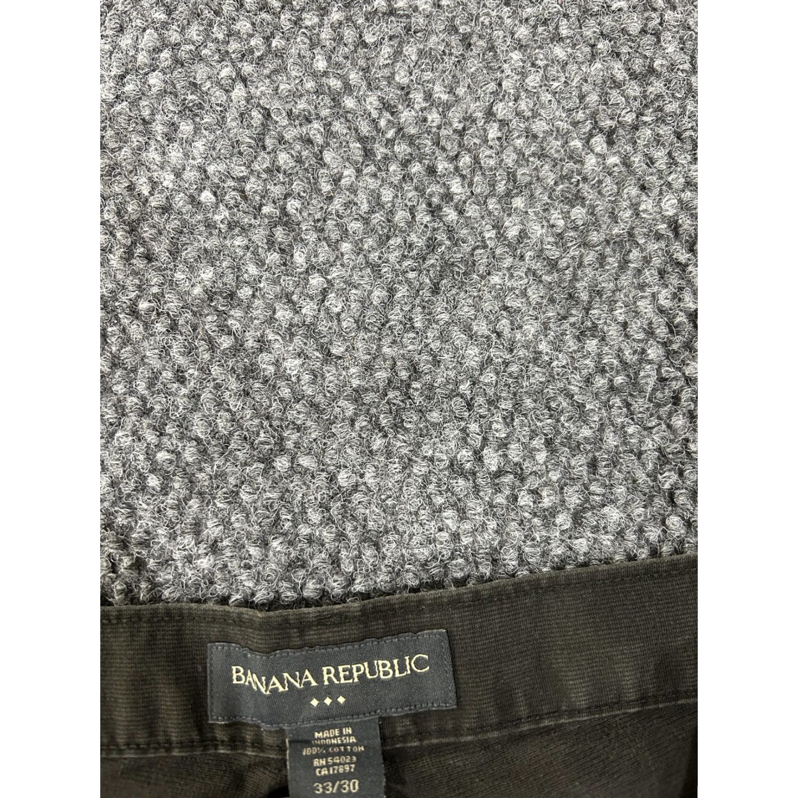 Banana Republic Banana Republic Pants Mens 33x30 Green Khakis Regular 5-Pocket Straight Leg Corduroy Casual Jeans? Size US 33 - 5 Thumbnail