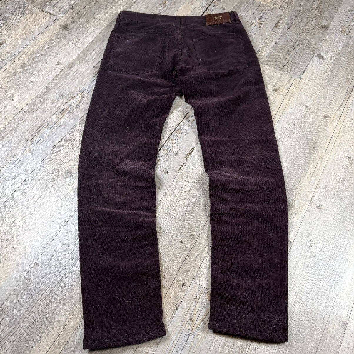 Undercover Rare Undercoverism Undercover Insert Plum Corduroy Pants Size US 30 / EU 46 - 7 Thumbnail