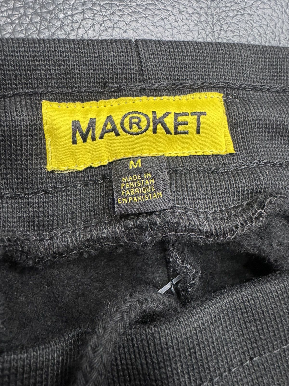 Market Market Beware of Humans Joggers – Medium – Black/Green Size US 36 / EU 52 - 7 Thumbnail