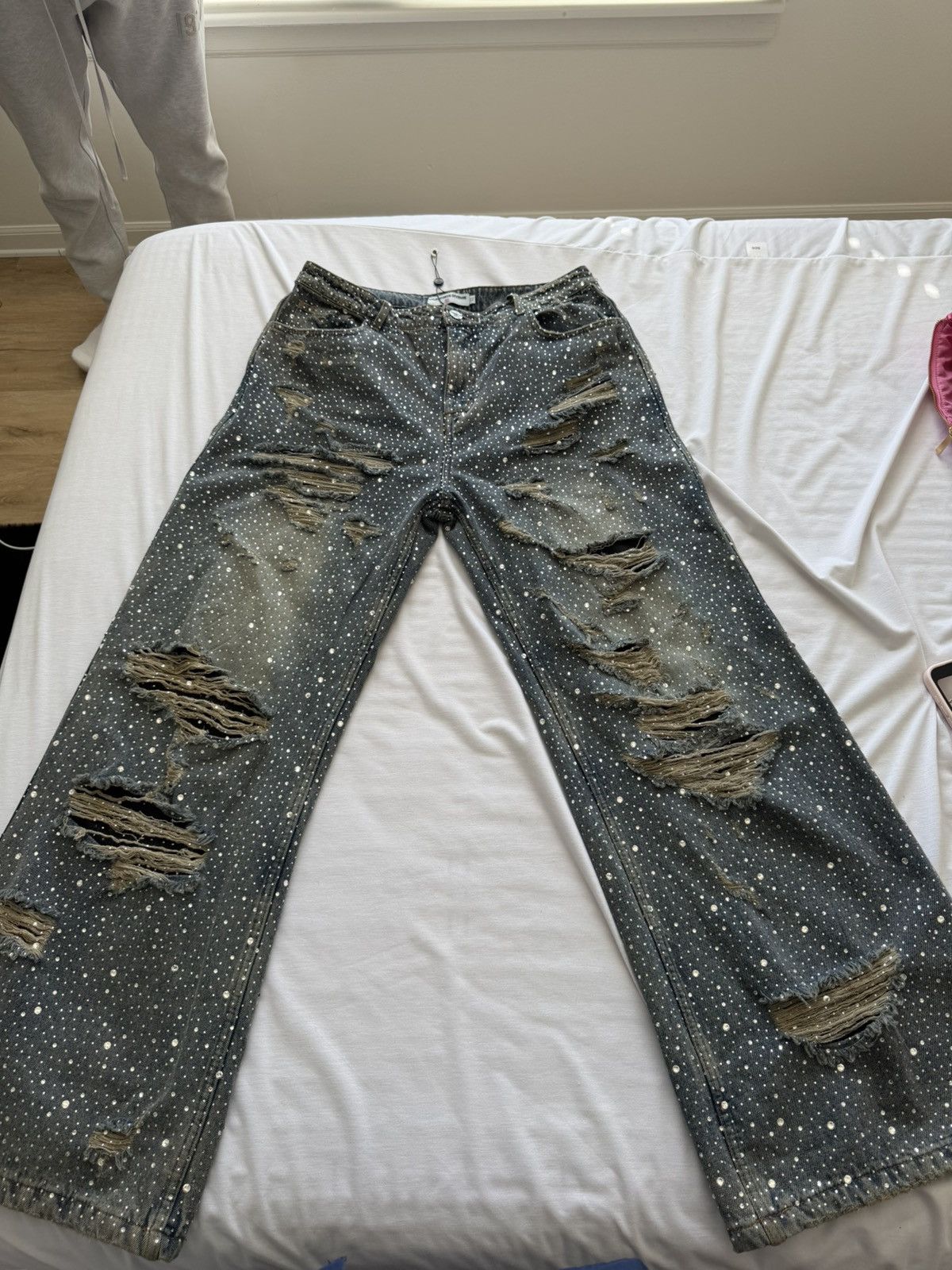 Vale Vale Forever Rain Classic Denim “Light Wash” Size US 32 / EU 48 - 1 Thumbnail