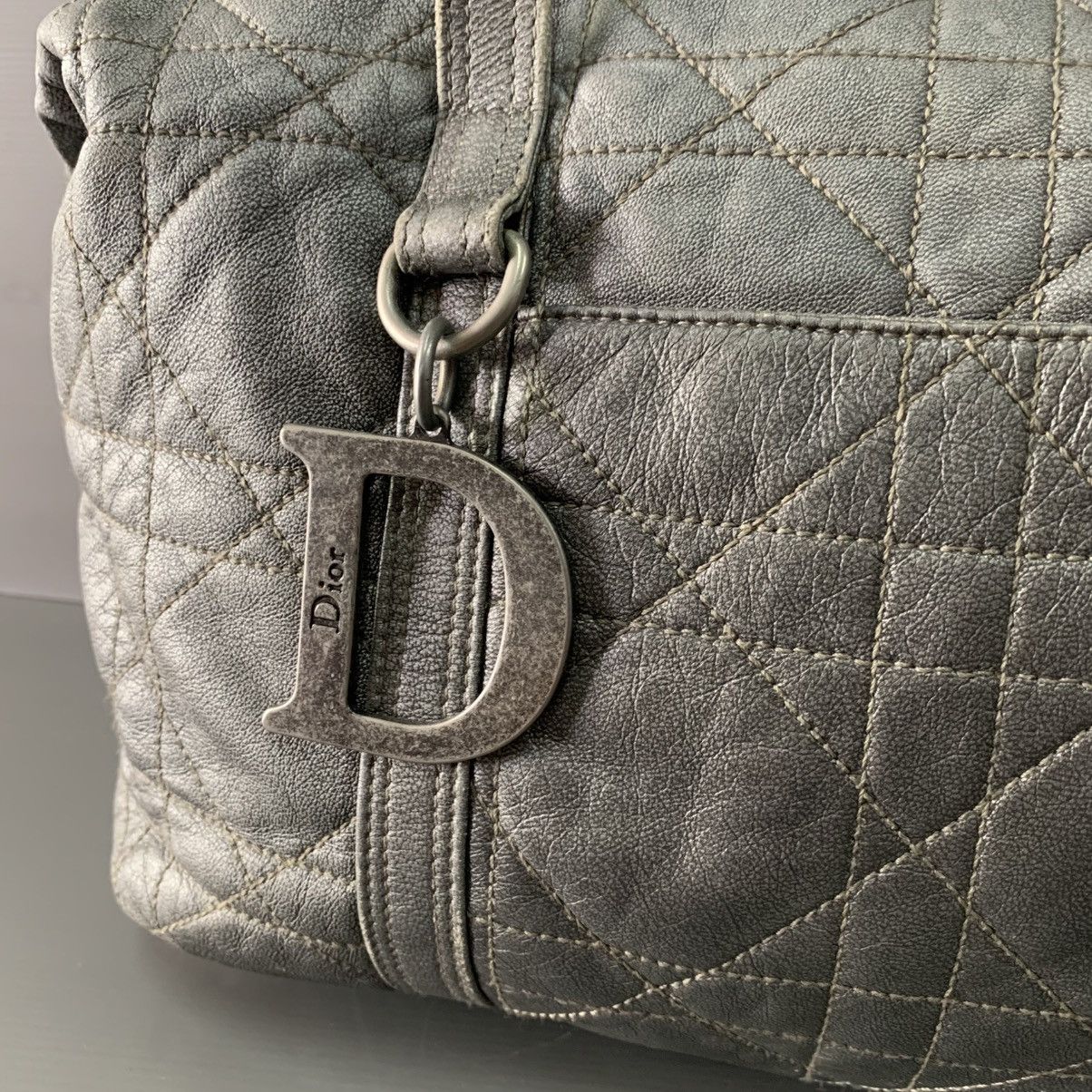 Christian Dior Monsieur Christian Dior Leather Boston Bag Size ONE SIZE - 9 Thumbnail