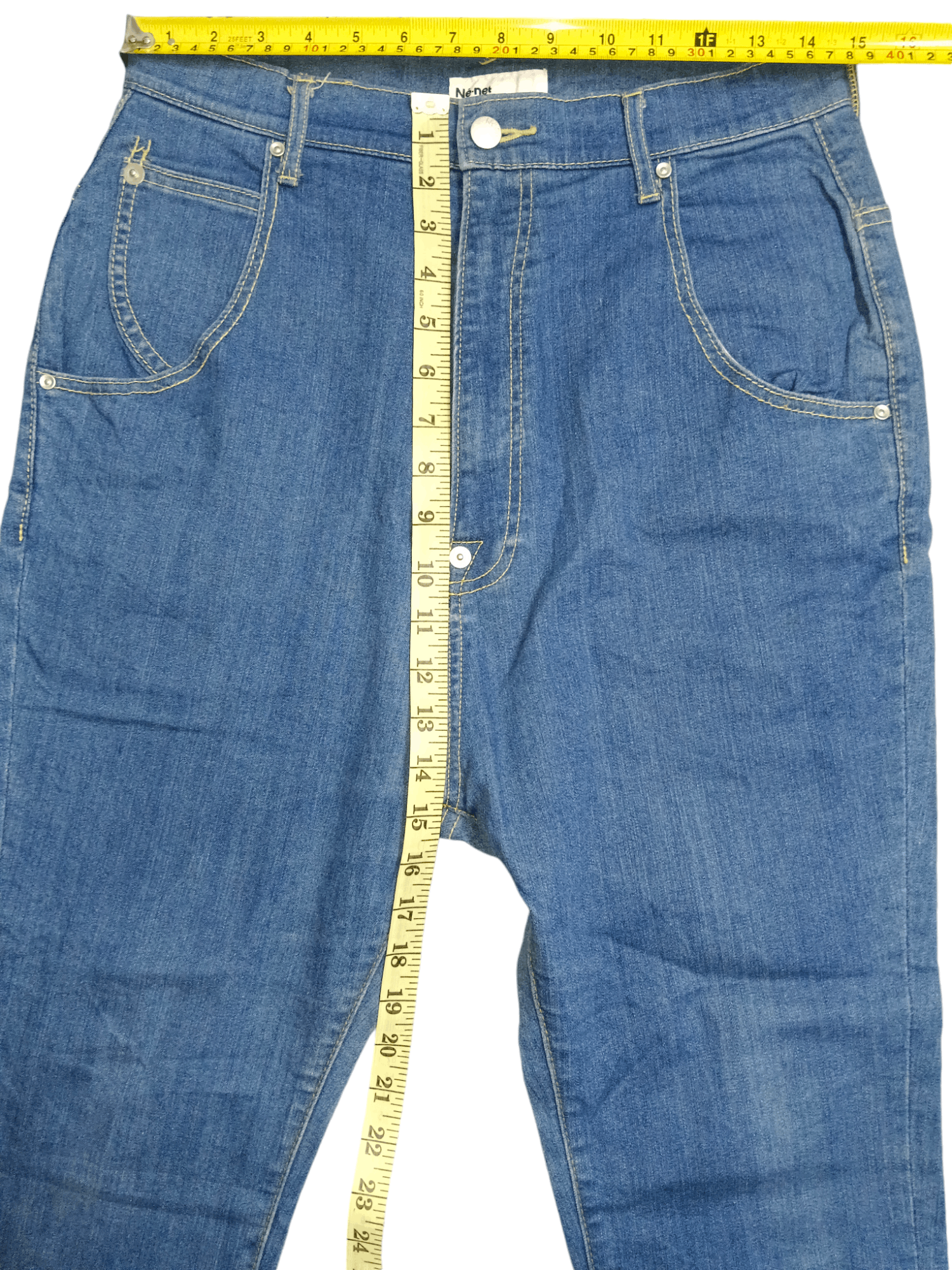 Ne-Net Ne-net Stitch High Rise Denim Size 29" - 7 Thumbnail