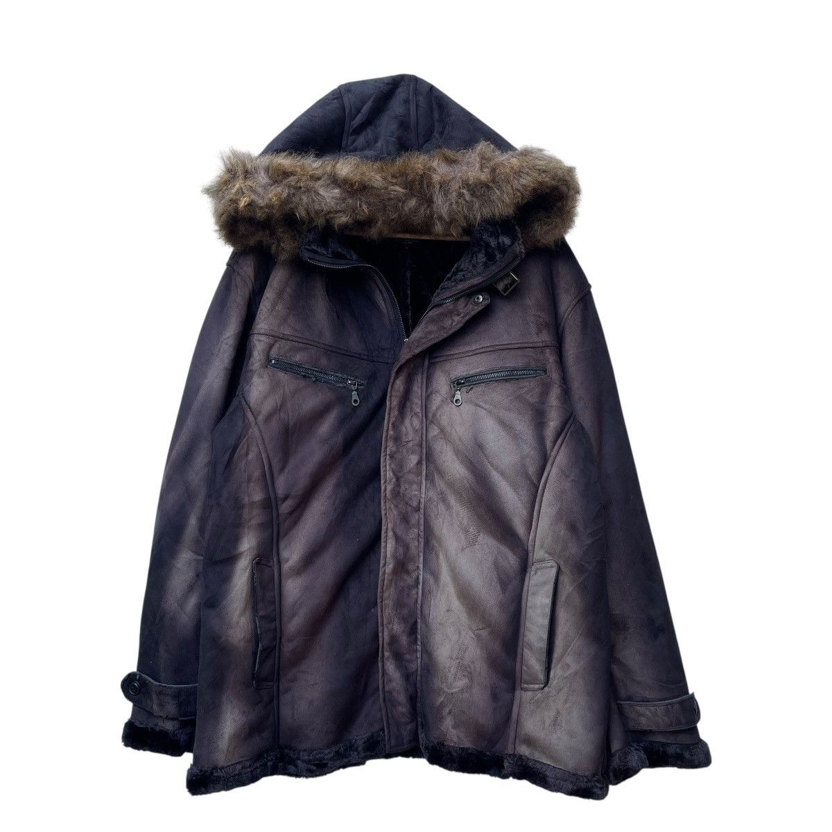 💥Vintage Sunfaded Thru x Ton Parka Jacket