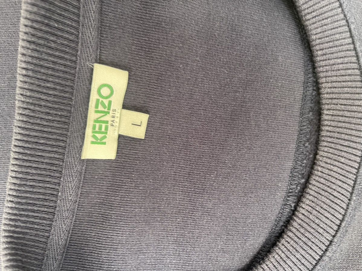 Kenzo Kenzo Tiger Logo Navy Blue Sweatshirt Size US L / EU 52-54 / 3 - 2 Thumbnail