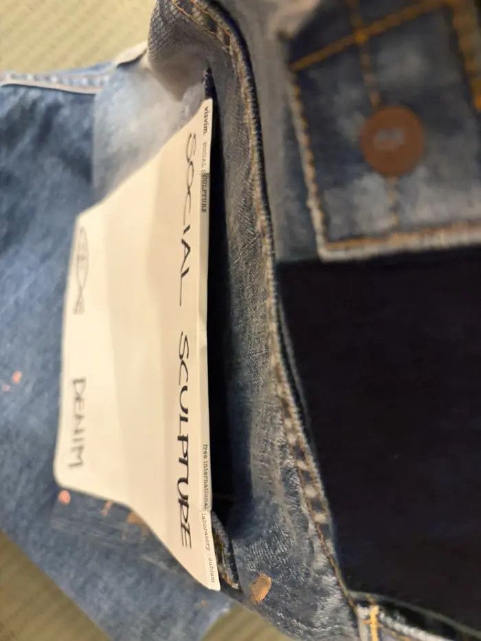 Visvim Visvim Social Sculpture 01 Wide Leg Jeans (Damaged) 32x32 Size US 32 / EU 48 - 8 Thumbnail